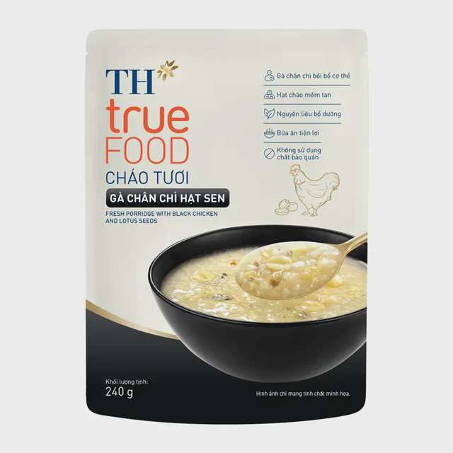 Cháo Tươi Gà Chân Chì Hạt Sen 240 g — TH true Đà Nẵng