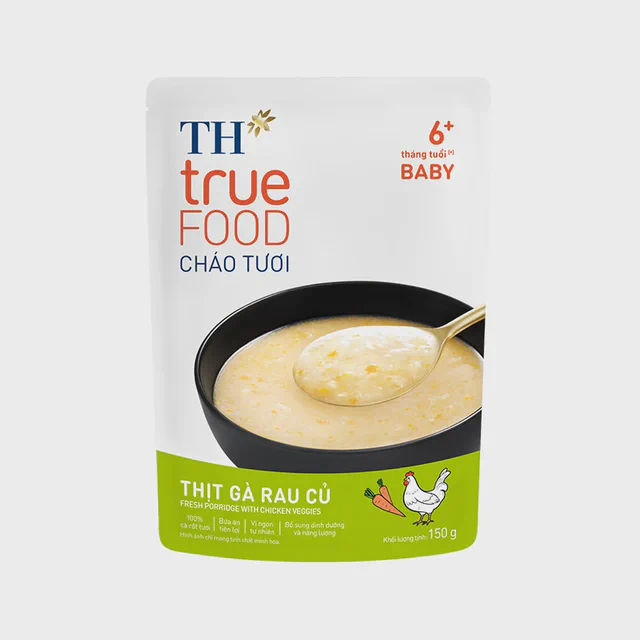 Gói Cháo Tươi Thịt Gà Rau Củ TH true FOOD 150 g — TH true Đà Nẵng