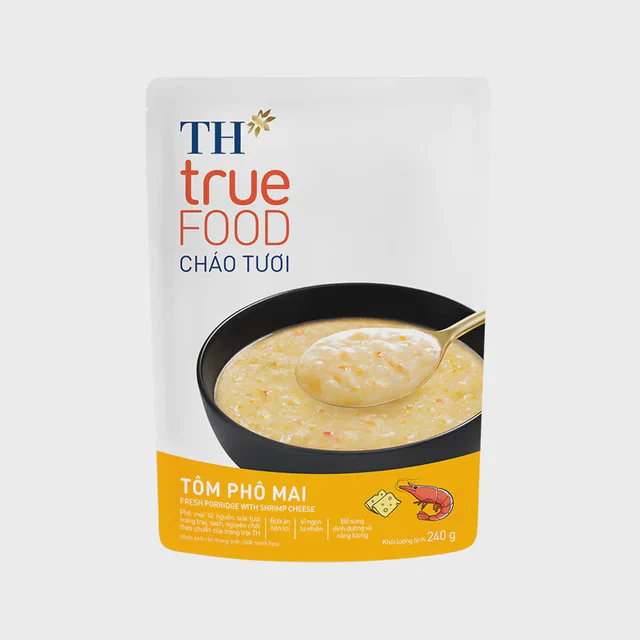 Gói Cháo Tươi Tôm Phô Mai TH true FOOD 240 g — TH true Đà Nẵng