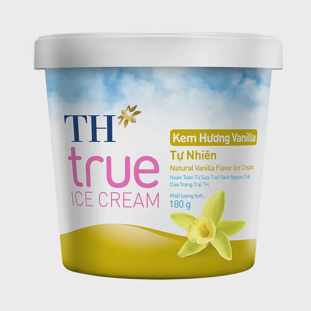 Kem Hộp Hương Vanilla Tự Nhiên 180 g — TH true Đà Nẵng