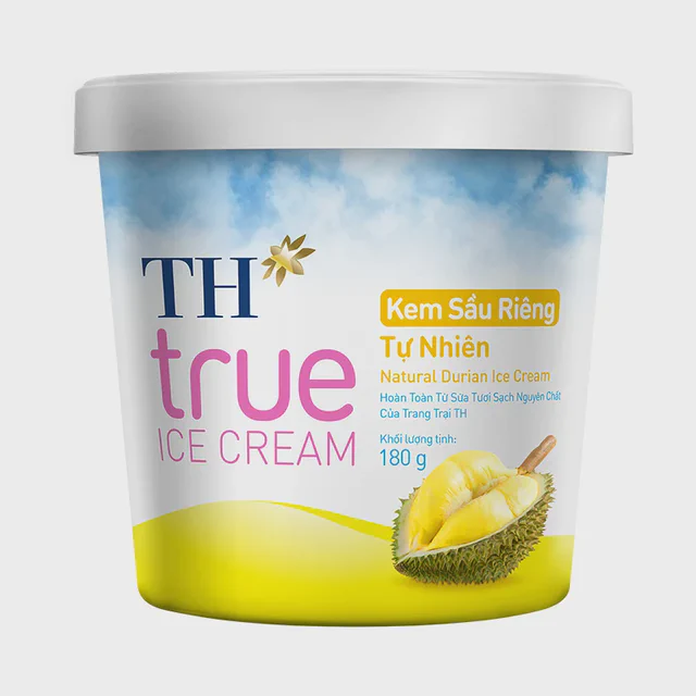 Kem Hộp Sầu Riêng Tự Nhiên 180 g — TH true Đà Nẵng