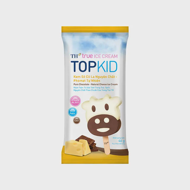 Kem Que TOPKID Sô Cô La Nguyên Chất - Phomat Tự Nhiên 46g — TH true Đà Nẵng