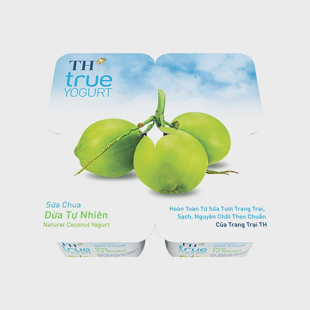Lốc Sữa Chua Dừa Tự Nhiên 100 g — TH true Đà Nẵng