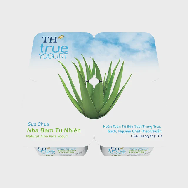 Lốc Sữa Chua Nha Đam Tự Nhiên 100 g — TH true Đà Nẵng