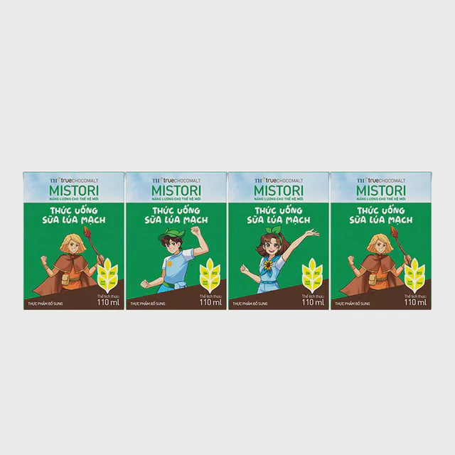 Lốc Sữa Lúa Mạch TH true CHOCOMALT MISTORI 110 ml — TH true Đà Nẵng
