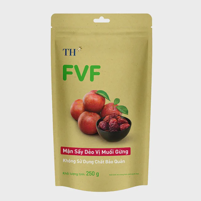 Mận Sấy Dẻo Vị Muối Gừng FVF 250g — TH true Đà Nẵng
