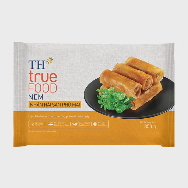 Nem Nhân Hải Sản Phô Mai TH true FOOD 350 g — TH true Đà Nẵng