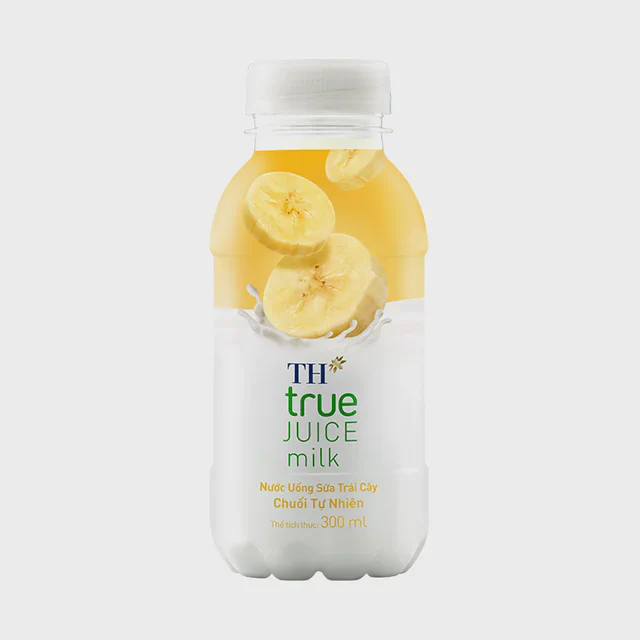 Nước uống sữa trái cây Chuối Tự Nhiên TH true JUICE milk 300ml — TH true Đà Nẵng