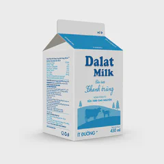 Sữa tươi thanh trùng Dalatmilk Ít Đường 450ml — Dalatmilk Đà Nẵng — ảnh 2