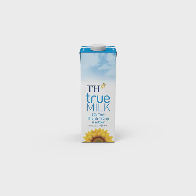 Sữa Tươi Thanh Trùng Ít Đường TH true MILK 950 ml — TH true Đà Nẵng