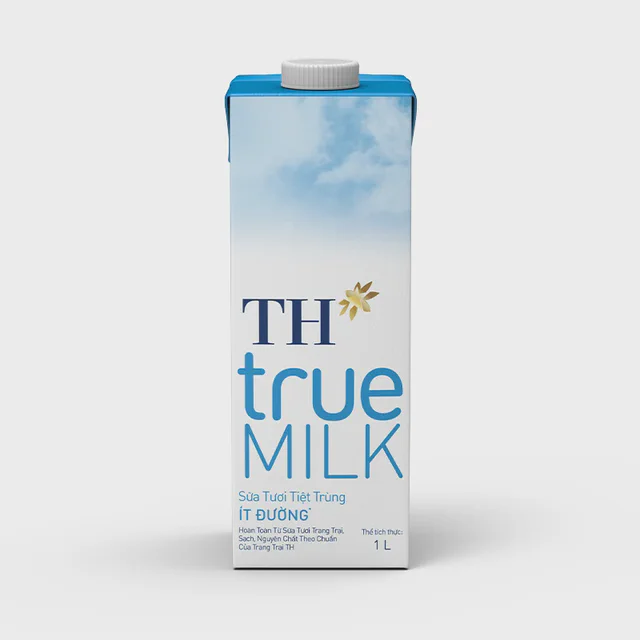 Sữa Tươi Tiệt Trùng Ít Đường 1 L — TH true Đà Nẵng