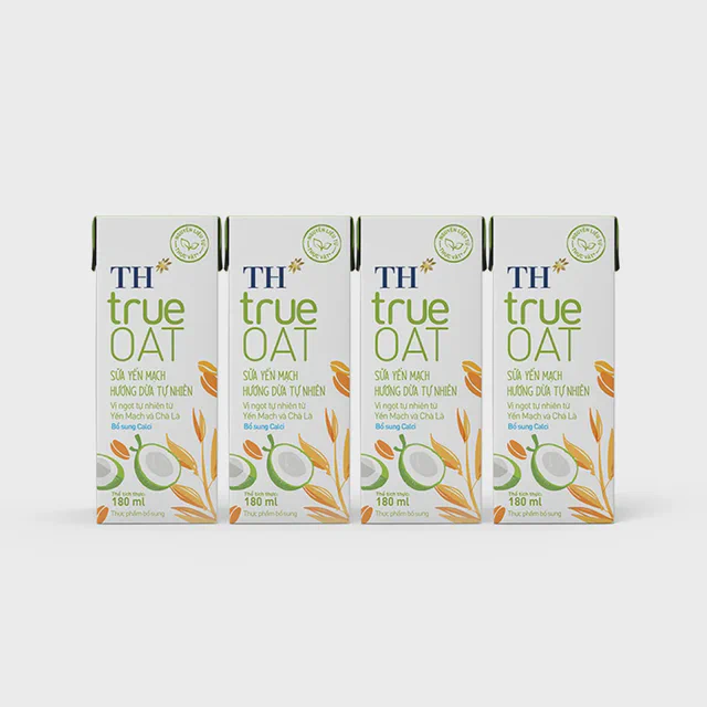 Sữa Yến Mạch Hương Dừa Tự Nhiên TH true OAT 180 ml — TH true Đà Nẵng