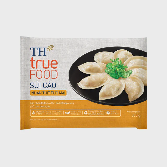 Sủi Cảo Nhân Thịt Phô Mai TH true FOOD 300g — TH true Đà Nẵng