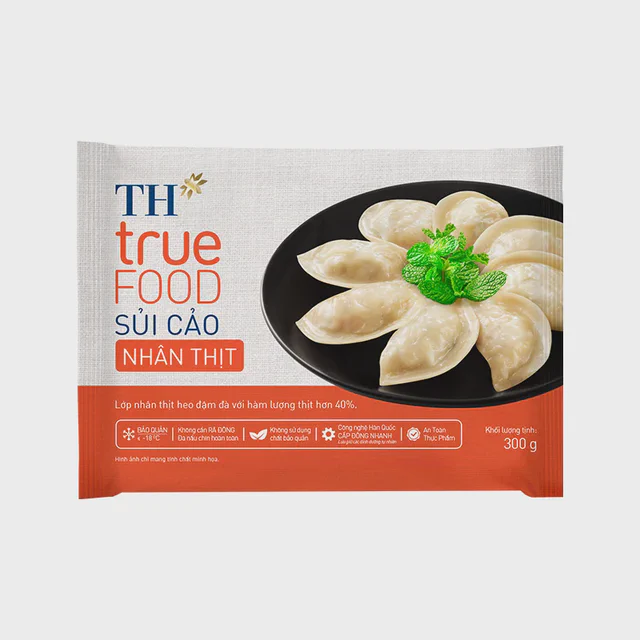 Sủi Cảo Nhân Thịt TH true FOOD 300g — TH true Đà Nẵng