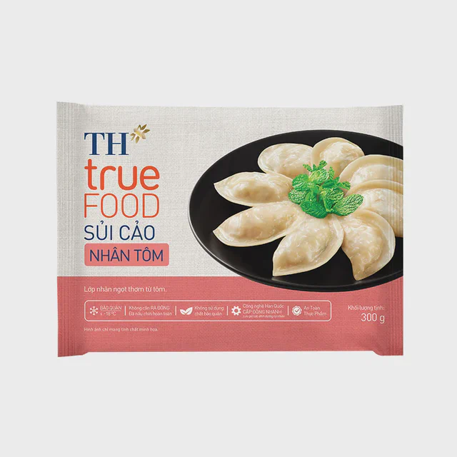 Sủi Cảo Nhân Tôm TH true FOOD 300g — TH true Đà Nẵng
