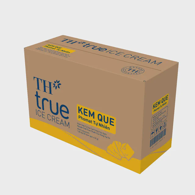 Thùng 20 Que Kem Que Phomat TH true ICE CREAM 52 g — TH true Đà Nẵng