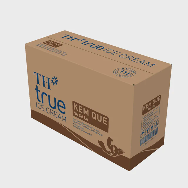 Thùng 20 Que Kem Que Sô Cô La TH true ICE CREAM 52 g — TH true Đà Nẵng