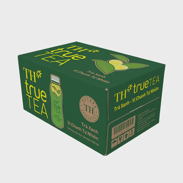 Thùng 24 Chai Trà Xanh Vị Chanh Tự Nhiên TH true TEA 350ml — TH true Đà Nẵng