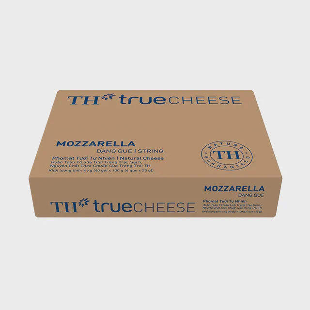 Thùng 40 Gói Phomat Que Mozzarella TH true CHEESE — TH true Đà Nẵng