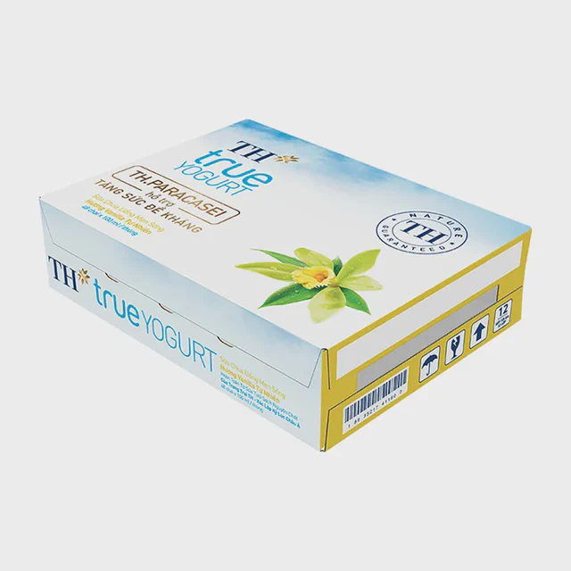 Thùng 48 Chai Sữa Chua Uống Men Sống Hương Vani 100 ml — TH true Đà Nẵng