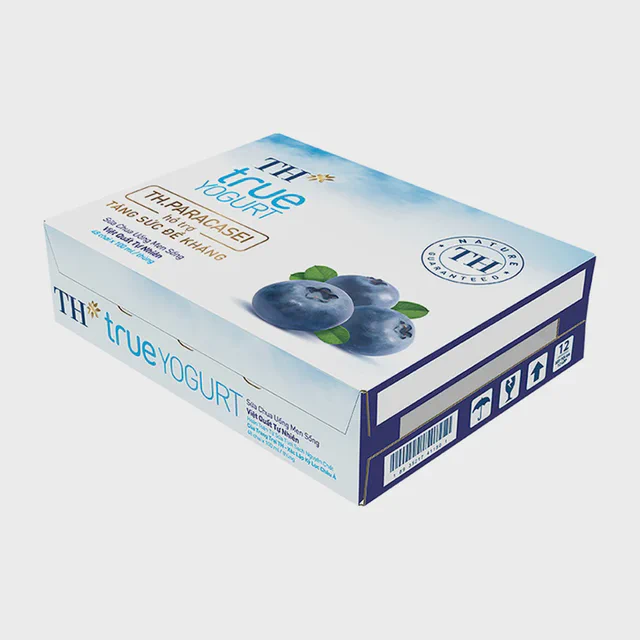 Thùng 48 Chai Sữa Chua Uống Men Sống Việt Quất 100 ml — TH true Đà Nẵng