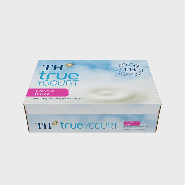 Thùng 48 Hộp Sữa Chua Ăn Ít Béo TH true YOGURT 100 g — TH true Đà Nẵng