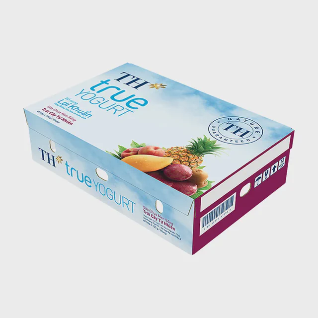 Thùng 48 Hộp Sữa Chua Ăn Men Sống Trái Cây 100 g — TH true Đà Nẵng