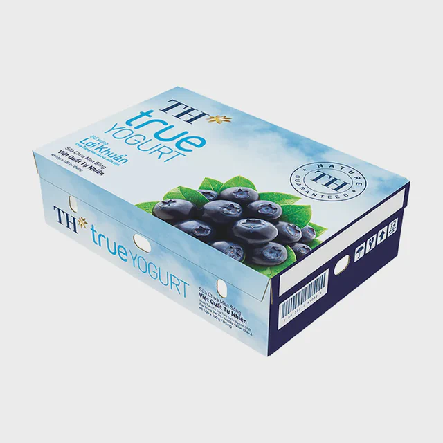 Thùng 48 Hộp Sữa Chua Ăn Men Sống Việt Quất 100 g — TH true Đà Nẵng