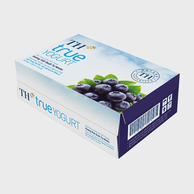 Thùng 48 Hộp Sữa Chua Uống Tiệt Trùng Việt Quất 180 ml — TH true Đà Nẵng