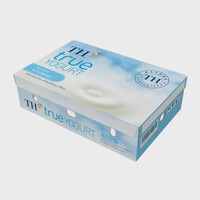 Thùng 48 Hộp Sữa Chua Vị Tự Nhiên TH true YOGURT 100 g — TH true Đà Nẵng
