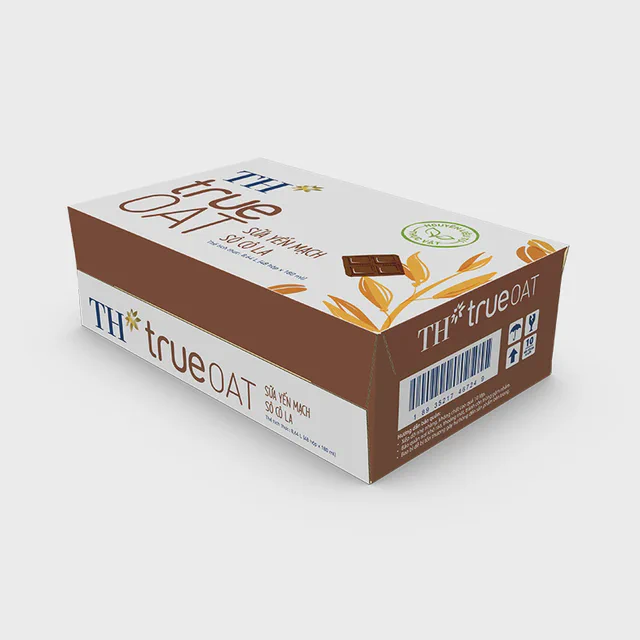 Thùng 48 Hộp Sữa Yến Mạch Sô Cô La TH true OAT 180 ml — TH true Đà Nẵng
