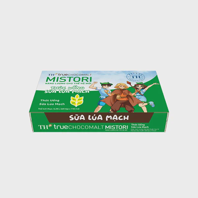 Thùng 48 Sữa Lúa Mạch TH true CHOCOMALT MISTORI 110 ml — TH true Đà Nẵng