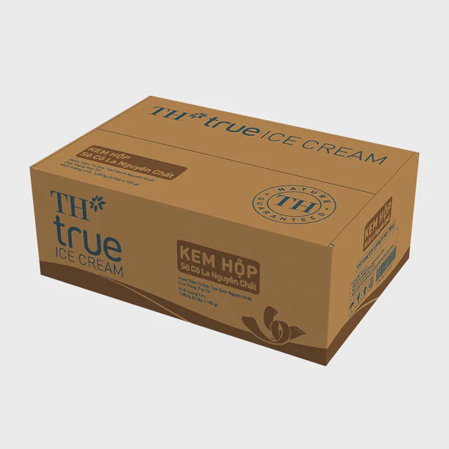 Thùng 6 Hộp Kem Hộp Sô Cô La Nguyên Chất 180 g — TH true Đà Nẵng